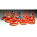 Subbuteo Andrew Table Soccer Olympiacos 100 Years Golden edition team with Special WSB Bases